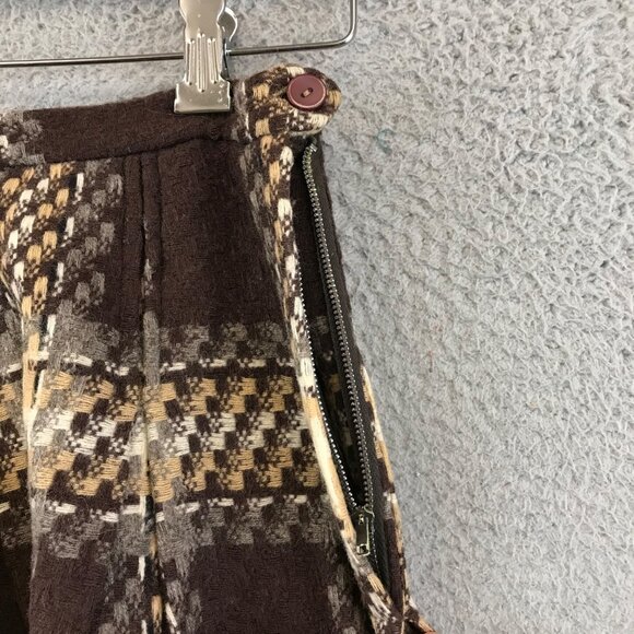 VIntage 1960s Wool Darlenette Teen Mate High Waisted Pencil Skirt size 14 - Picture 4 of 10